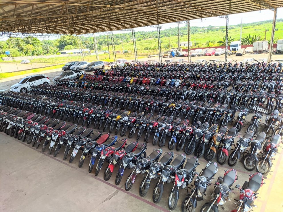 Leilão Detran-AM — Foto: Divulgação