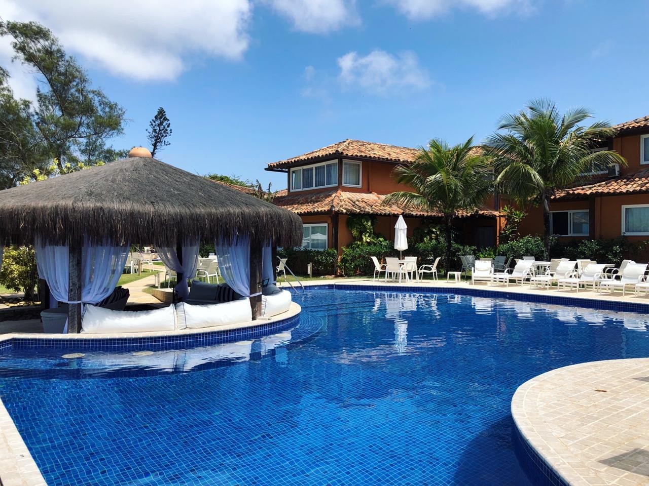 Hotel La Borie, de frente para a Praia de Gerib&aacute;