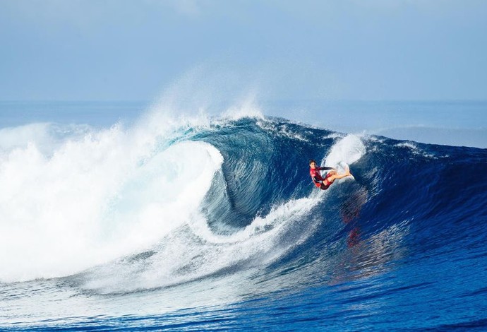 surfe Gabriel Medina quartas de final Fiji (Foto:  WSL / Ed Sloane)