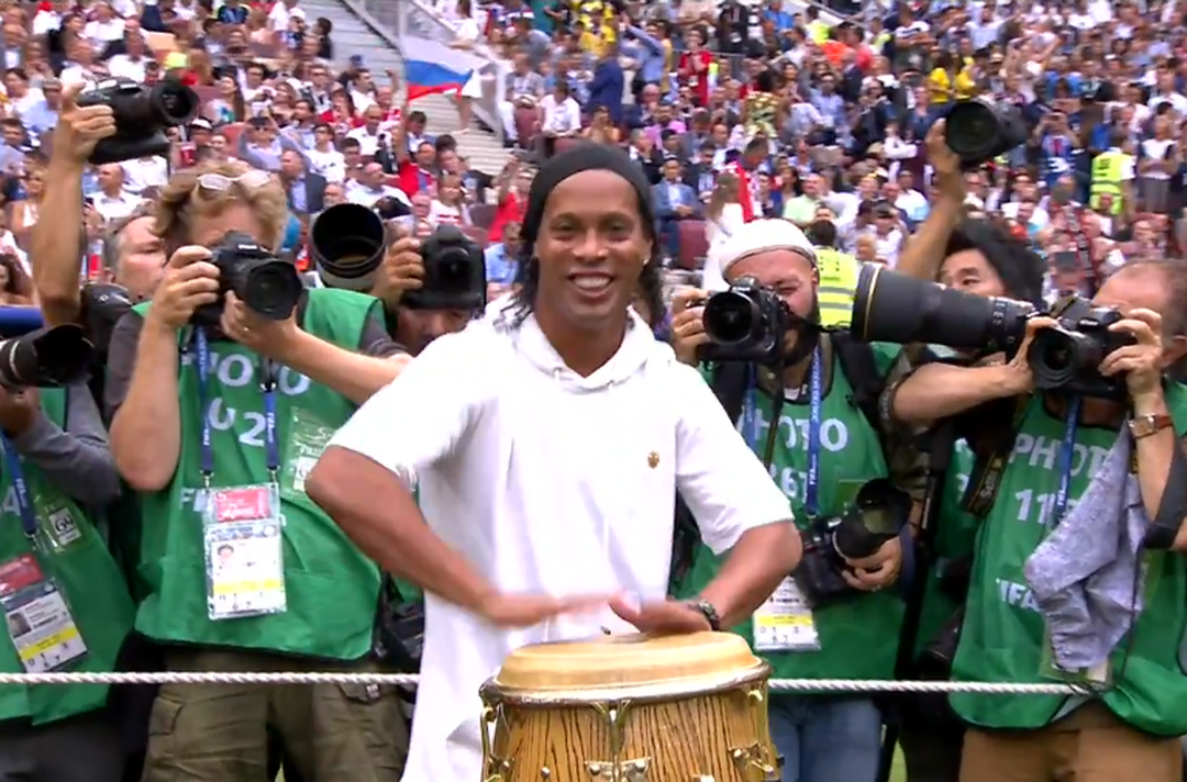 Ronaldinho na final da Copa