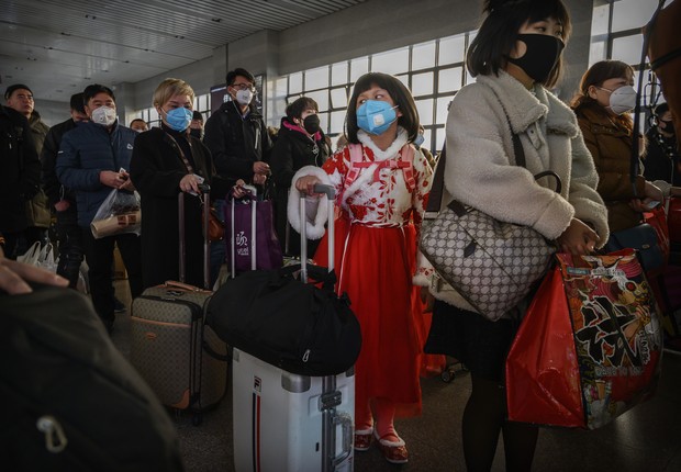 China, chineses, coronavírus (Foto: Getty Images)