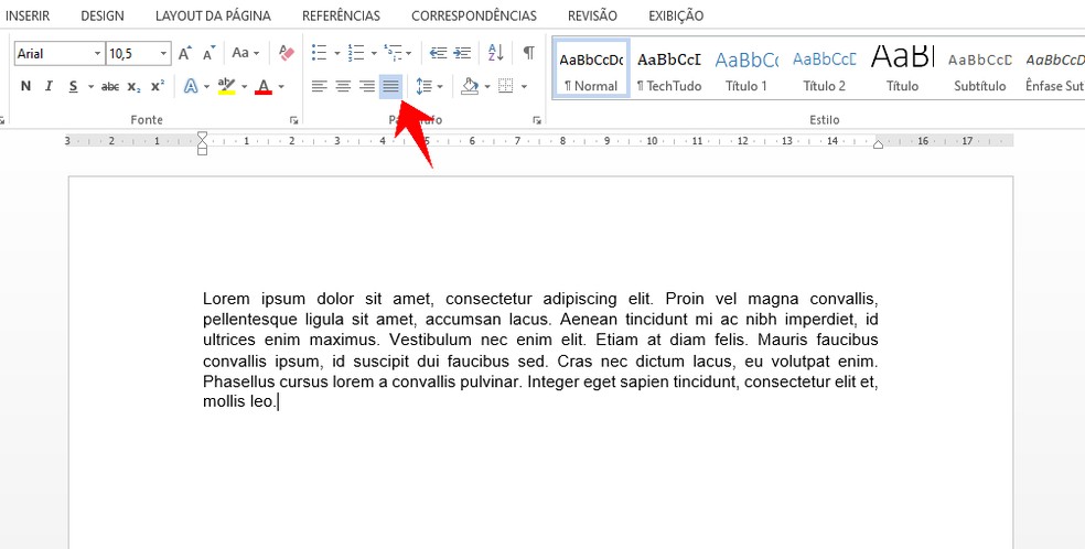 Como alinhar um texto no Word | Produtividade | TechTudo
