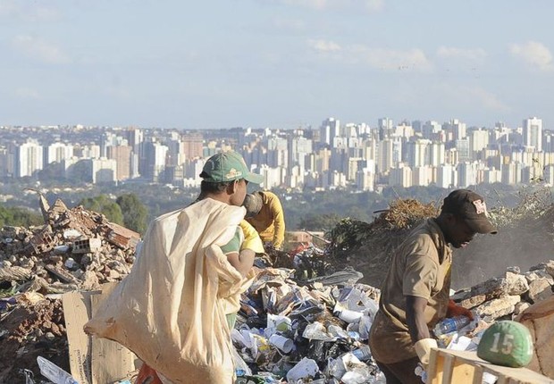 Lixão, lixo, saneamento básico, catadores (Foto: Wilson Dias/Agência Brasil)