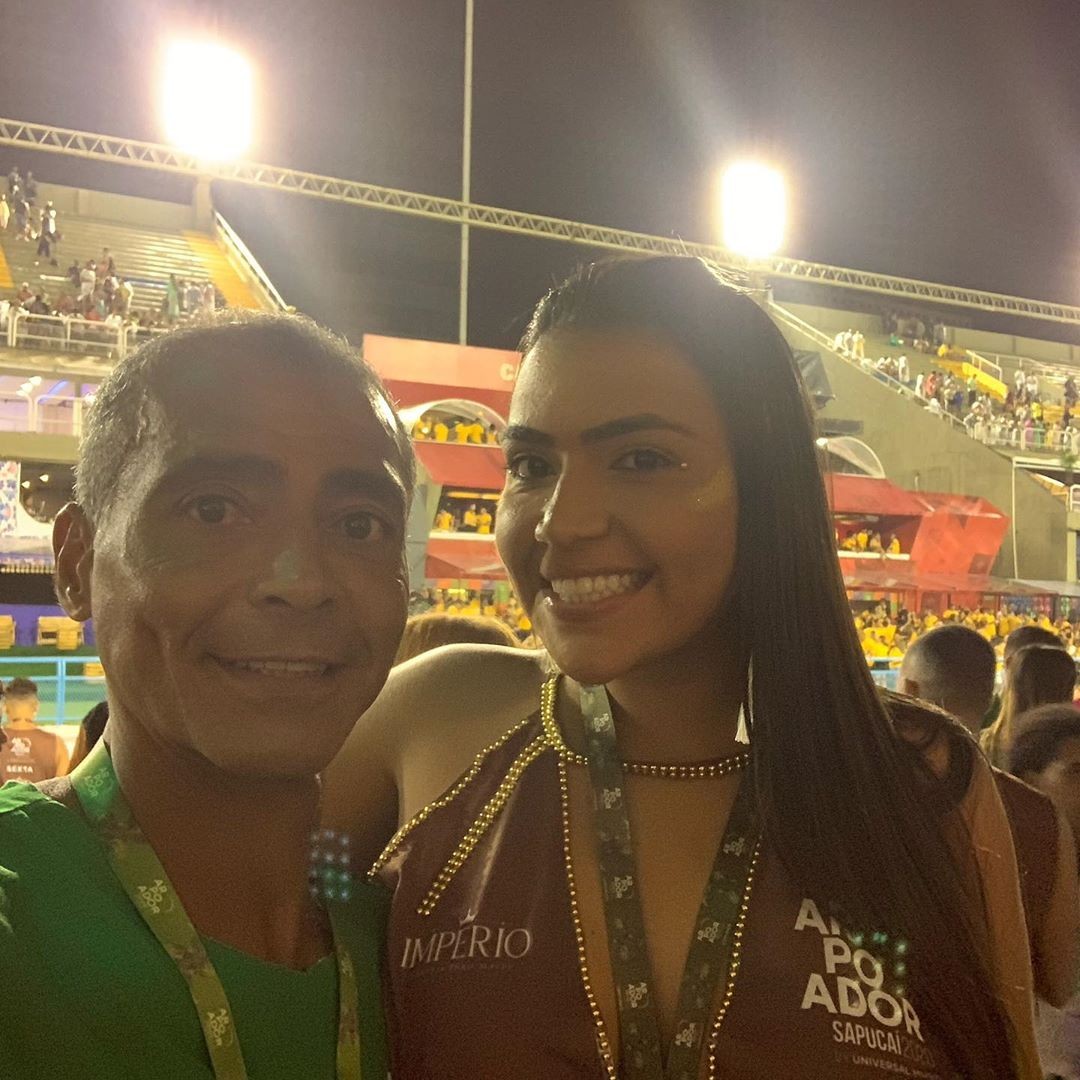 Romário e Mônica (Foto: reprodução/ instagram)