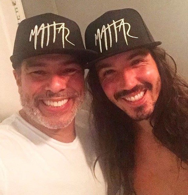 Maurício Mattar e Luã (Foto: Instagram / Reprodução)