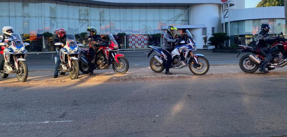 Do Acre a Roraima: expedição de motos percorre mais de 2,6 mil quilômetros por quatro estados — Foto: Osvaldo Dias/Arquivo pessoal