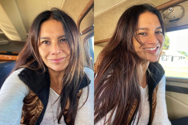 Dira Paes compartilha selfies no Instagram (Foto: Reprodução/Instagram)