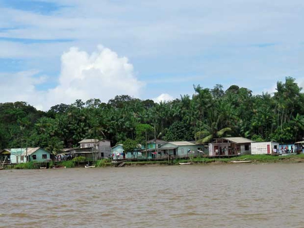 Arquipélago do Bailique, estado do Amapá — Foto: Amélia Gonzalez/G1