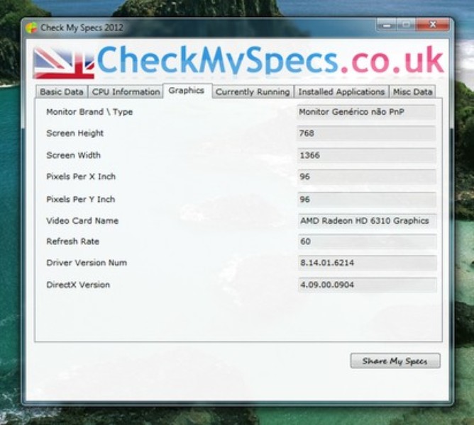 Check My Specs Download TechTudo