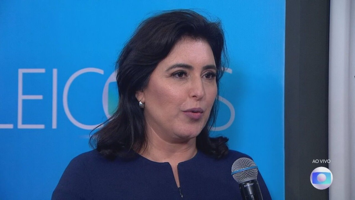 Simone Tebet diz que debate na Globo mostrou acirramento da polarização