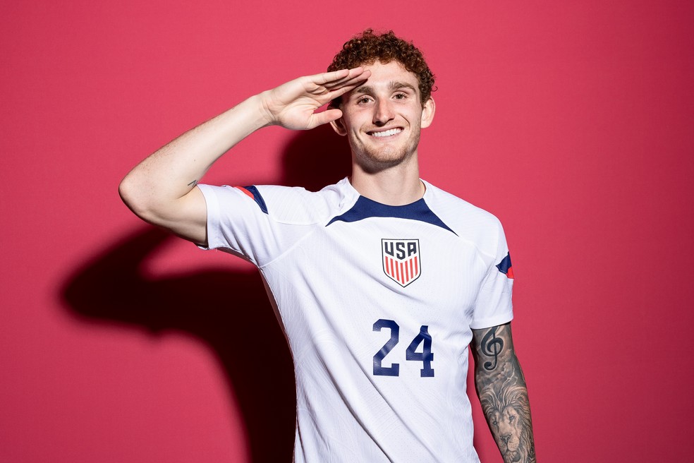 Sargent, dos Estados Unidos — Foto: Patrick Smith - FIFA/FIFA via Getty Images