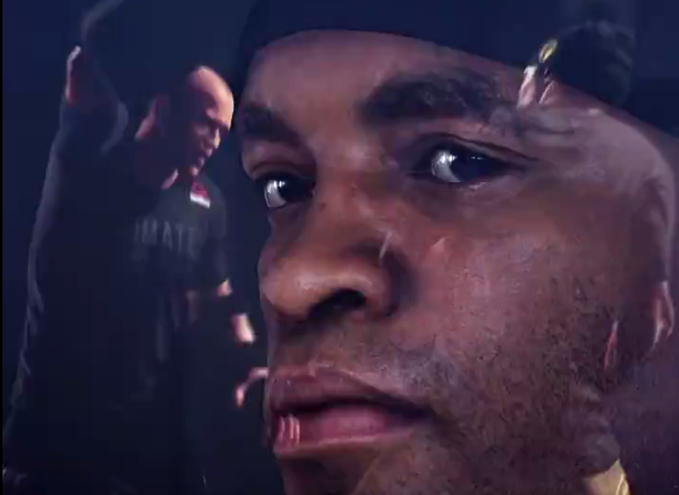 Anderson Silva em EA Sports UFC 3 (Foto: Reprodução / TechTudo)