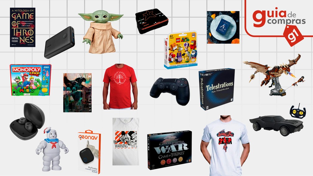Ideias de presentes para geeks e fãs de tecnologia de R$ 25 a R$ 500 | Guia  de Compras | G1