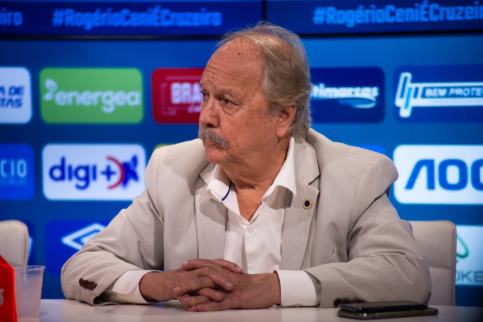 Wagner Pires de Sá avalia se vai continuar no posto de presidente do Cruzeiro — Foto: Bruno Haddad/Cruzeiro