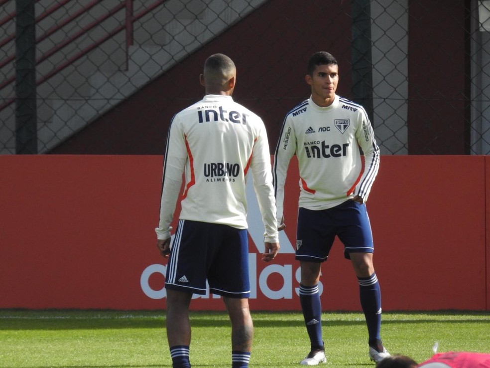 Rodrigo Nestor começará a treinar com o grupo do São Paulo nesta quarta-feira — Foto: Marcelo Hazan