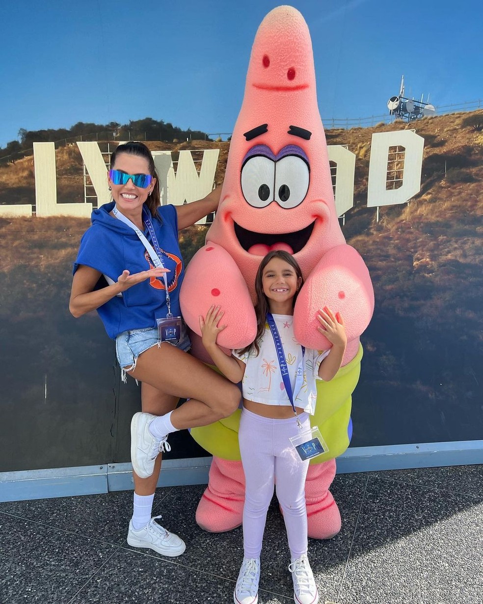 Deborah Secco e Maria Flor &mdash; Foto: Reprodu&ccedil;&atilde;o Instagram
