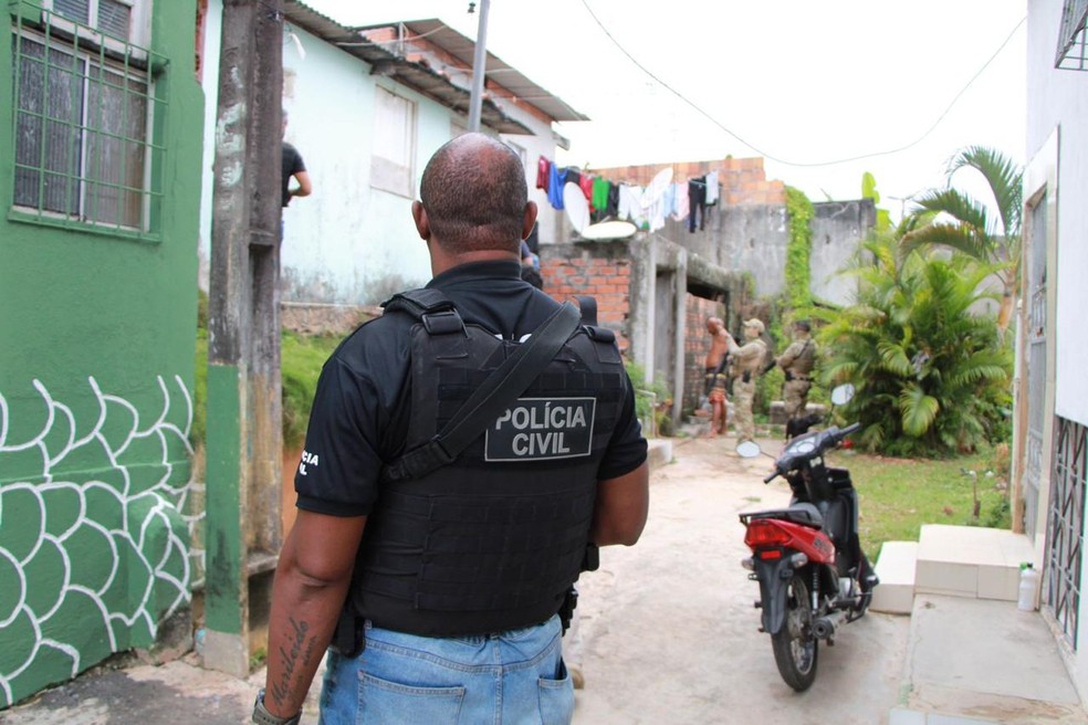 Quinta fase de operação contra tráfico de drogas e outros crimes na Bahia termina com mais de 100 prisões — Foto: Haeckel Dias/Polícia Civil-BA