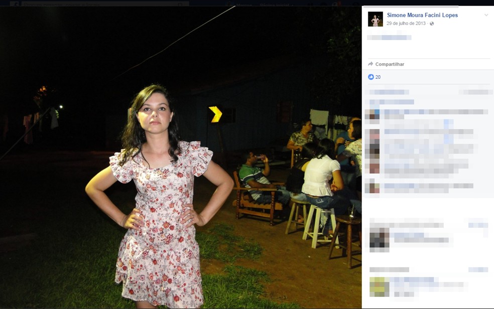 Simone foi encontrada acorrentada Ã  cama em Rio Preto (SP), no dia 12 de marÃ§o de 2017 (Foto: ReproduÃ§Ã£o/Facebook/Arquivo)