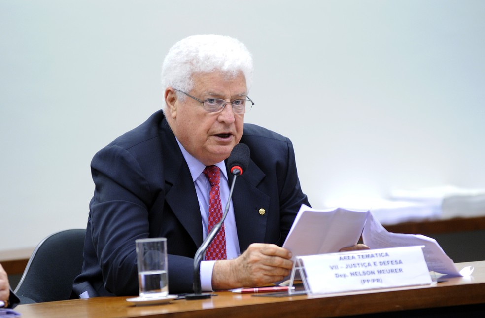 Nelson Meurer, em foto de dezembro de 2013 — Foto: Laycer Tomaz/Câmara dos Deputados