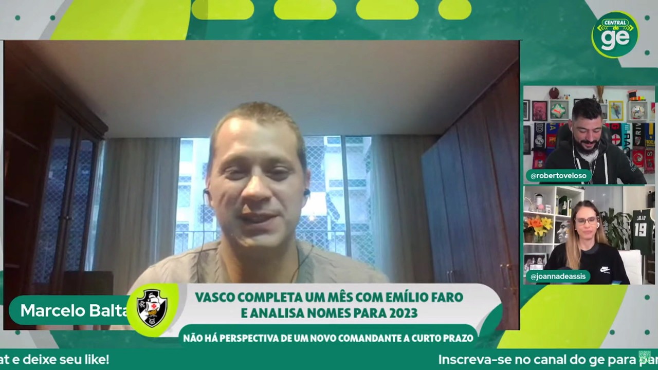 Marcelo Baltar comenta sobre o novo técnico do Vasco para 2023