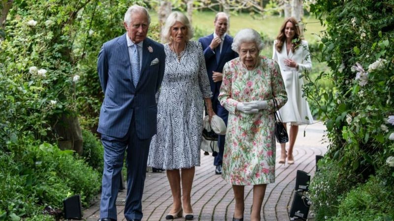 A Rainha disse que Camila deve ser conhecida como rainha consorte quando Charles assumir o trono (Foto: Getty Images via BBC News)