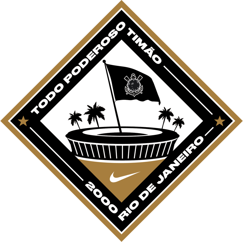 Patch da nova terceira camisa do Corinthians — Foto: Divulgação/Nike