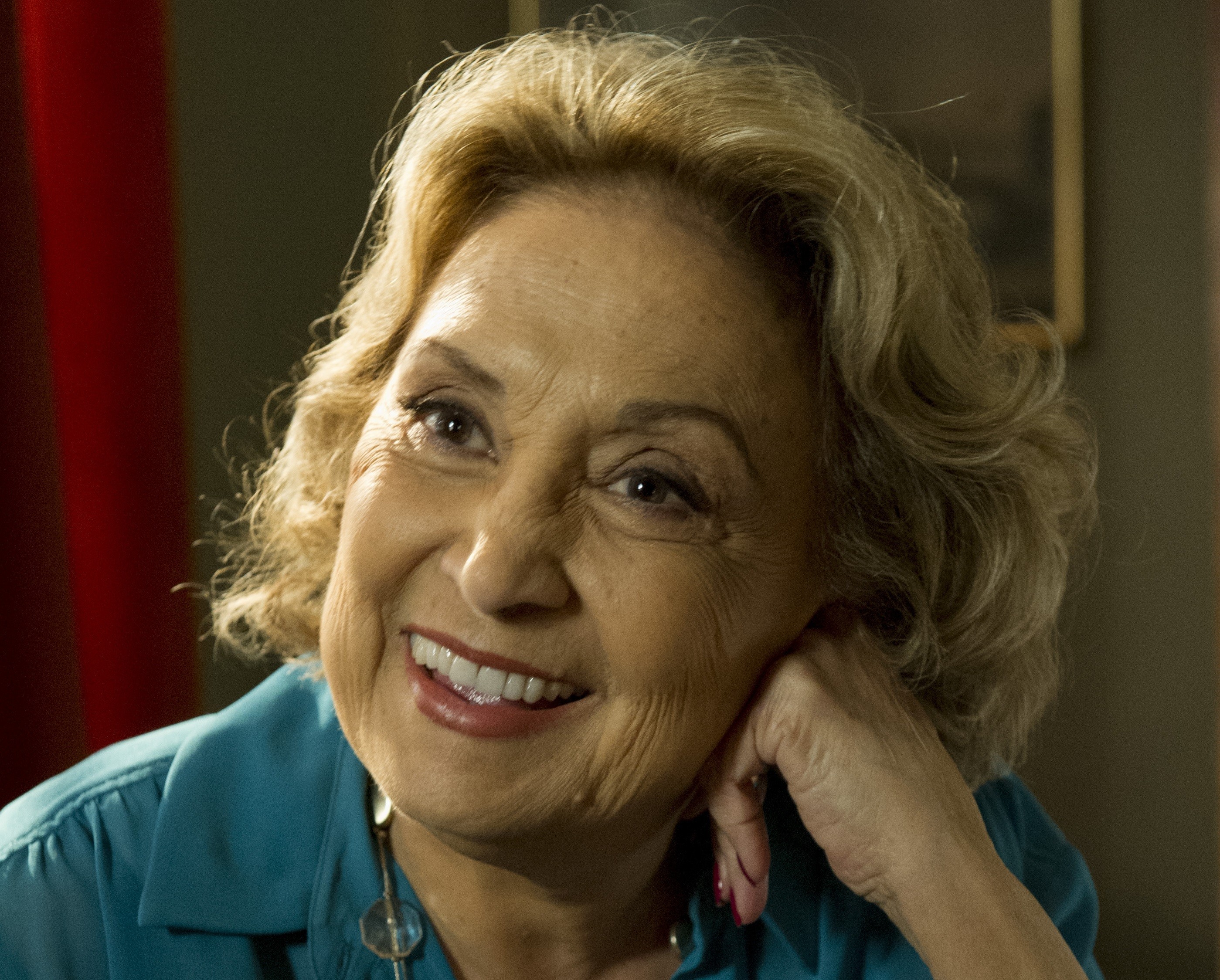 Eva Wilma está internada com pneumonia (Foto: Estevam Avellar/TV Globo)