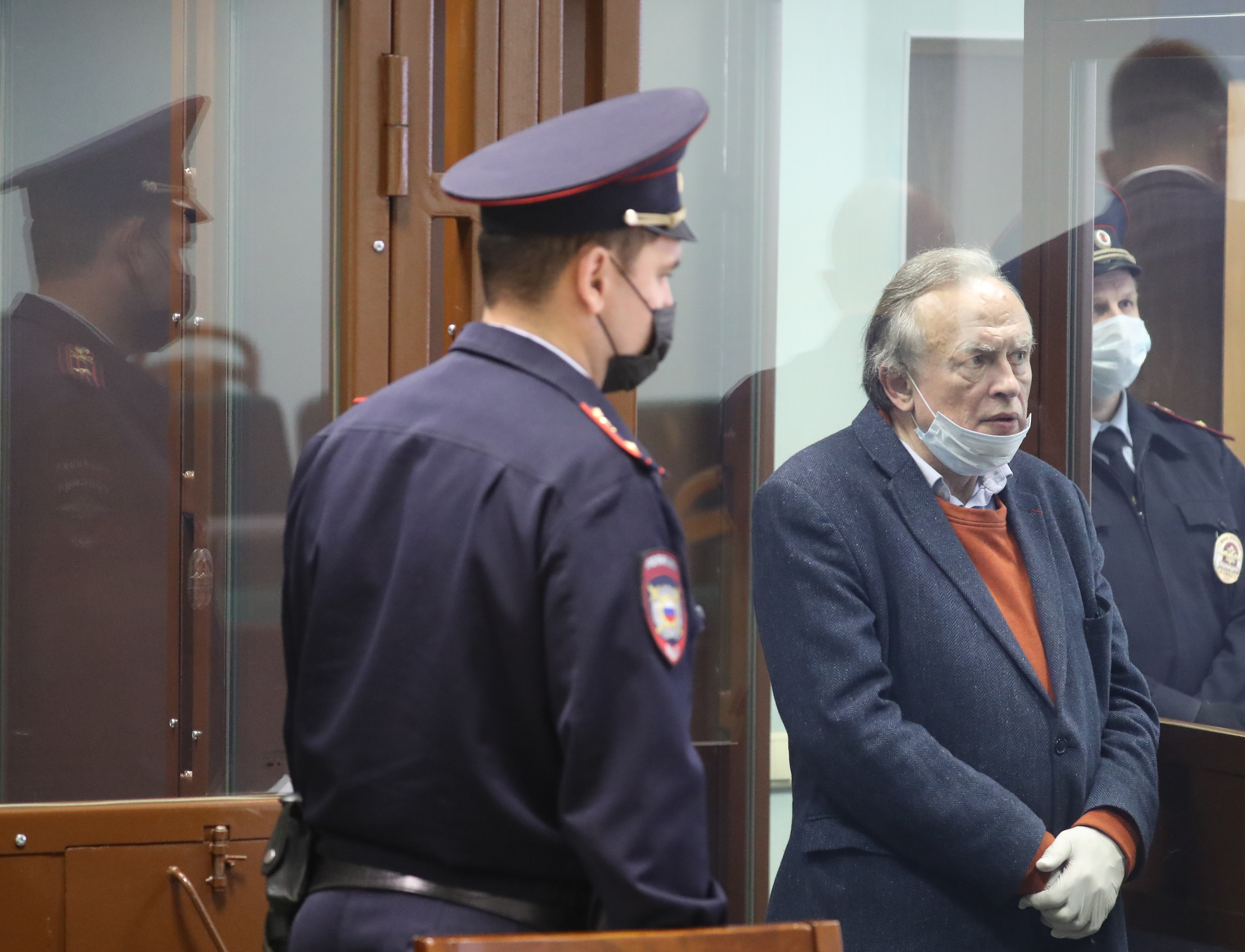 Oleg Sokolov em seu julgamento (Foto: Getty)