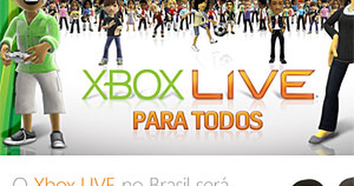 G1 - Microsoft confirma chegada da rede Xbox Live no Brasil em