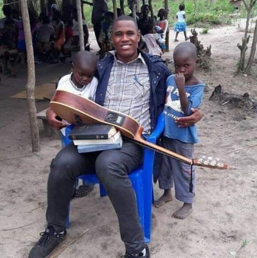 Robson Natanael, de 33 anos, estava na Ãfrica como missionÃ¡rio â Foto: Redes sociais