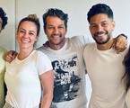 André Luiz Frambach, Paolla Oliveira, Marcelo Serrado, Paulo Lessa, Vitória Bohn, os protagonistas de 'Cara e coragem' | Reprodução/Instagram