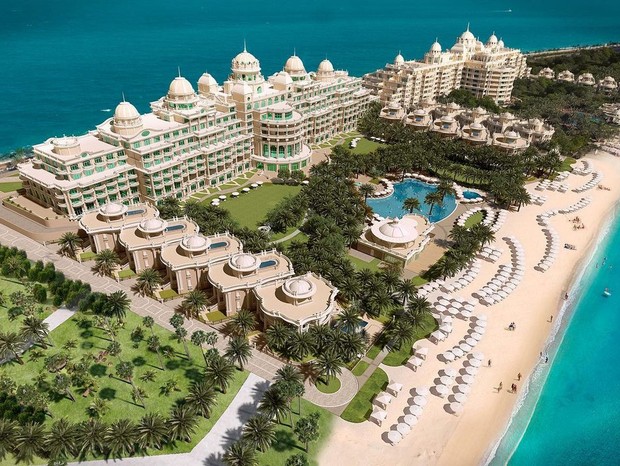 Novo resort em Dubai tem 6 mil lustres com cristais Swarovski  (Foto: Reprodução/ Instagram)