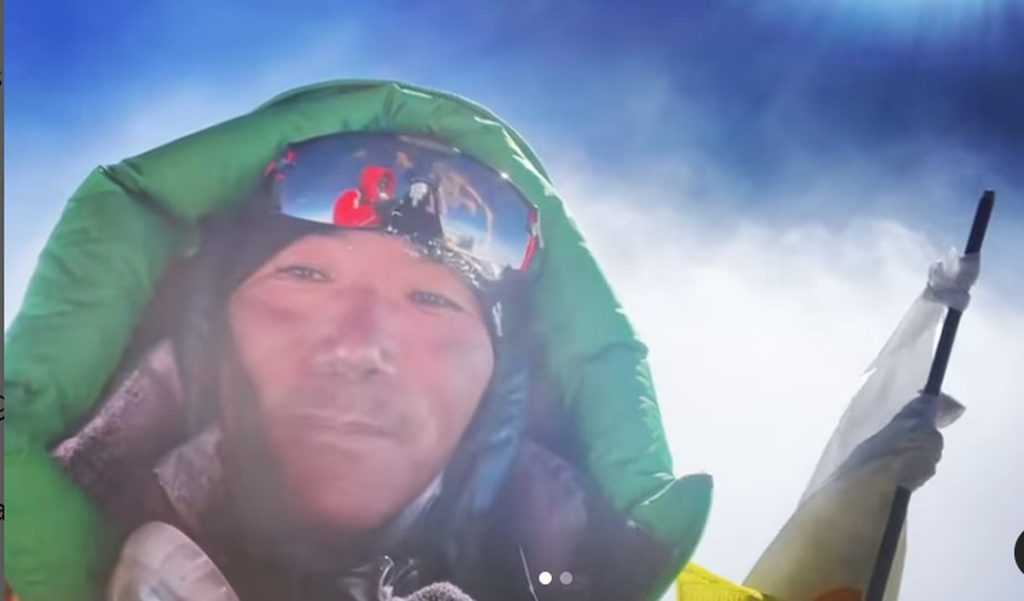 Alpinista nepalês bate recorde ao escalar o Everest pela 28ª vez