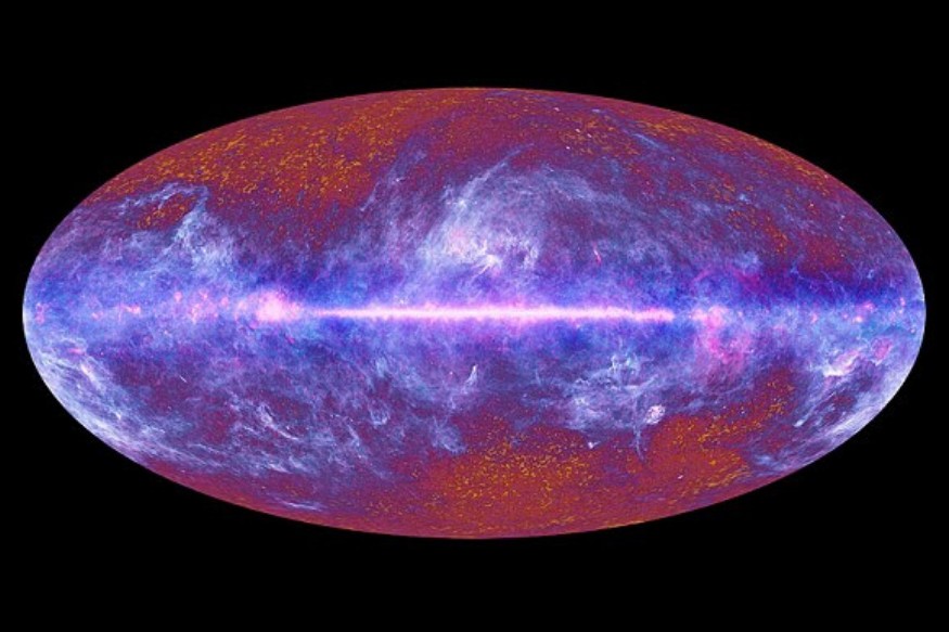 Modelo do universo esférico  (Foto: ESA / LFI & HFI Consortia)