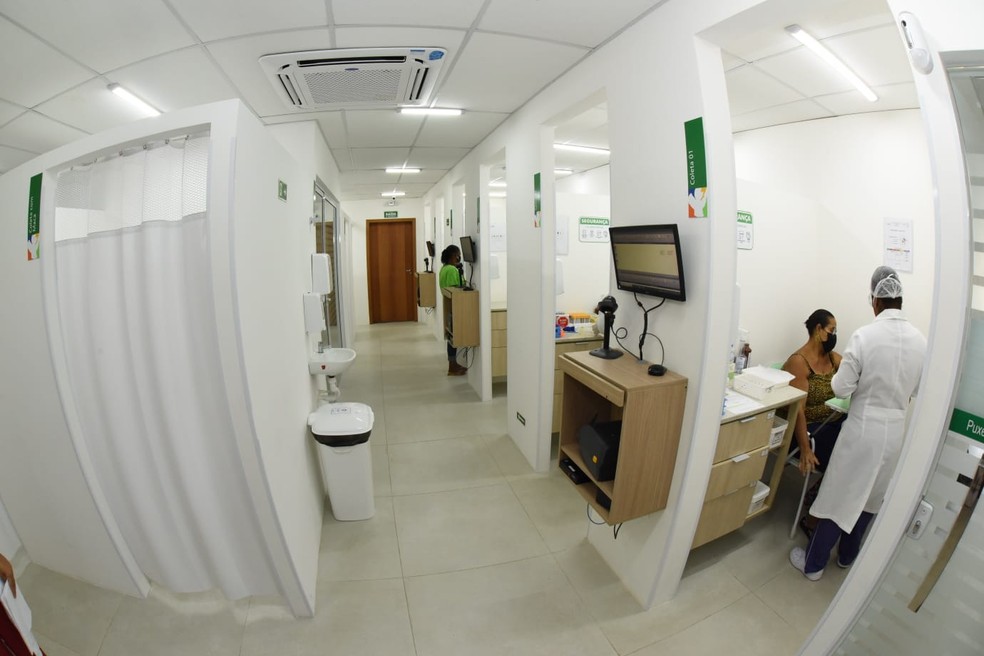 Prefeitura de Salvador e GACC entregam novo centro de diagnóstico em São Marcos — Foto: Valter Pontes / Secom