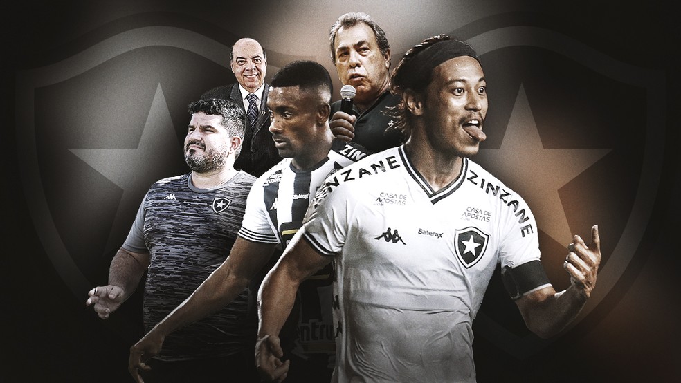Trocas de t�cnicos, contrata��es sem crit�rio... os motivos para a queda do Botafogo � Foto: ge