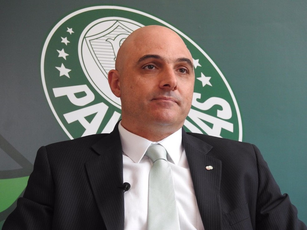 Presidente do Palmeiras Maurício Galiotte (Foto: Fernando Vidotto)