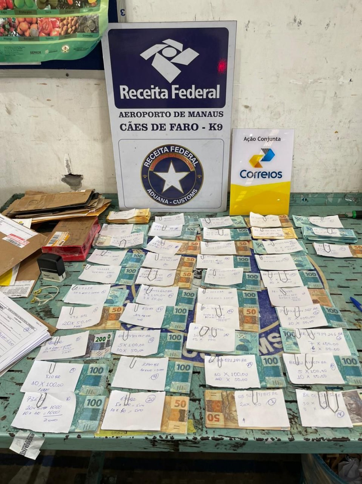 Receita Federal apreende quase R$ 70 mil em dinheiro falso, em Manaus ...