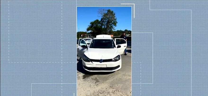 Polícia recupera veículo roubado em SC e jovem conta que comprou carro por R$ 1 mil, diz PM