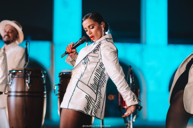 Anitta se apresenta no Grammy Latino 2020 (Foto: Ricardo Brunini)