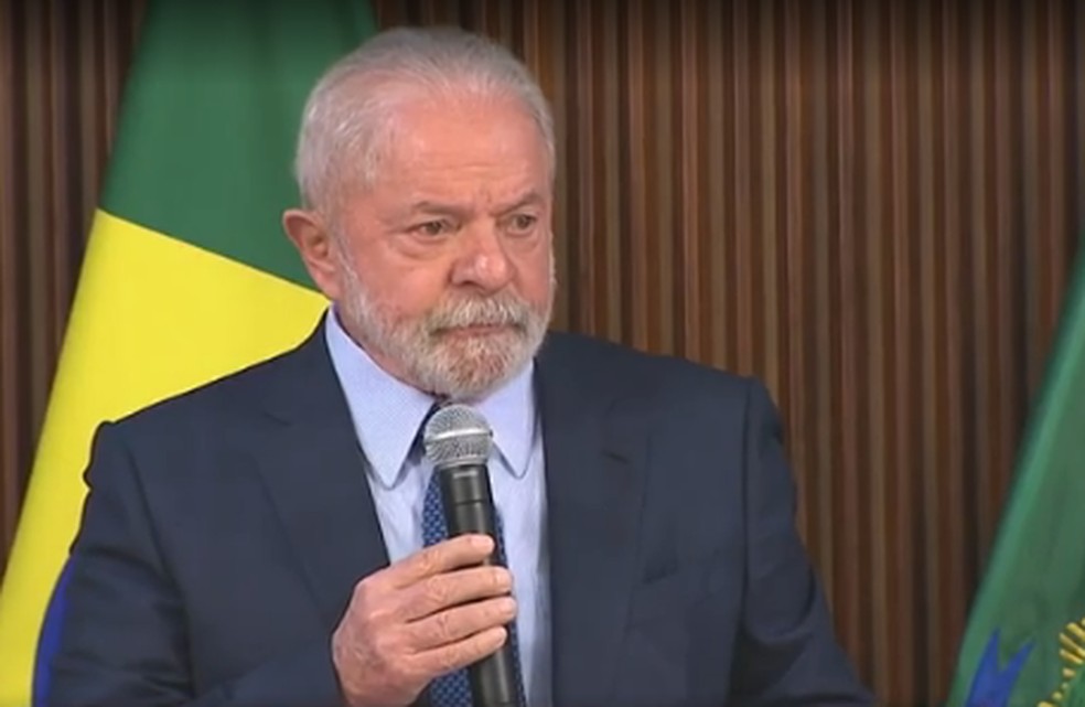 O presidente Luiz Inácio Lula da Silva — Foto: g1