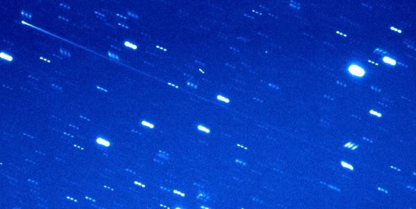 Astrônomos descobrem raro híbrido de asteroide e cometa (Foto: Henry H. Hsieh (PSI), Jana Pittichová (NASA/JPL-Caltech))