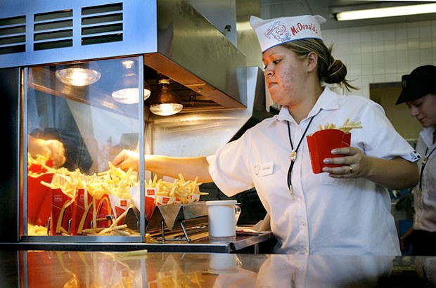Novo McDonalds com serviço ilimitado de batatas fritas (Foto: Getty Images)