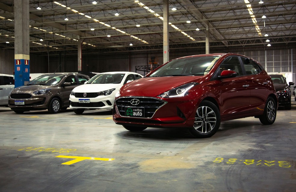 Estoque de carros usados e seminovos — Foto: Divulgação