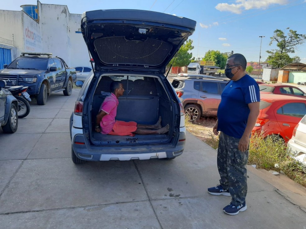 Foragido da Justiça por homicídio é preso em Timon — Foto: Divulgação/ Polícia Civil