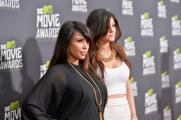 As irmãs Kylie Jenner e Kim Kardashian (Foto: Getty Images)