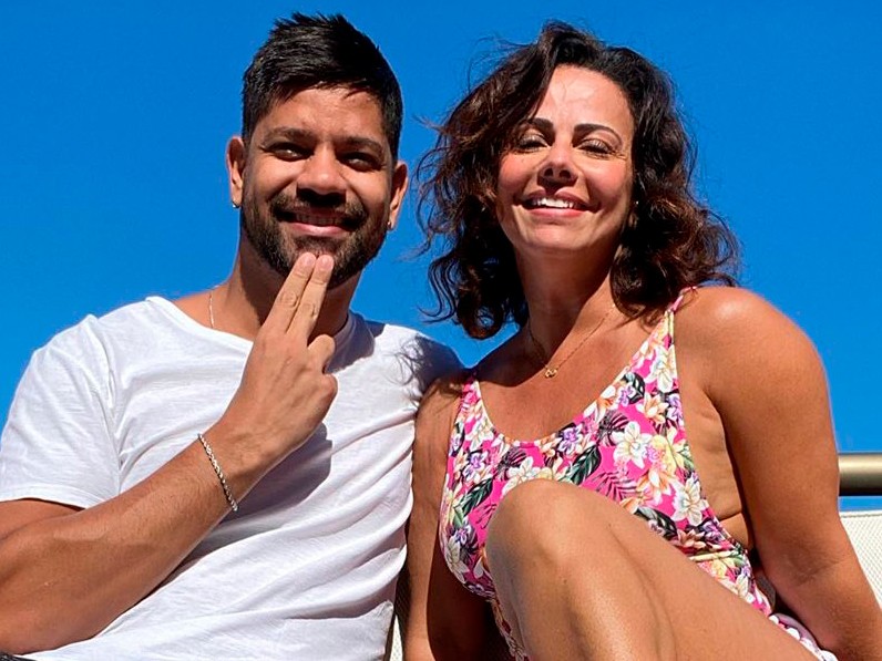 Guilherme Militão e Viviane Araújo (Foto: Reprodução/Instagram)