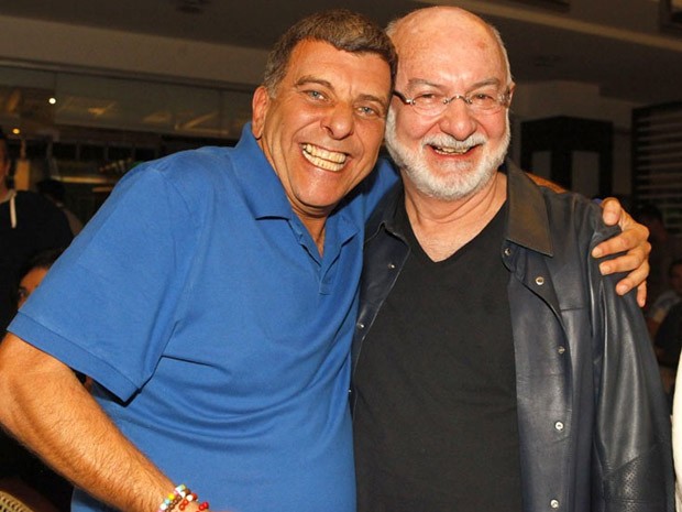 Jorge Fernando e Silvio de Abreu (Foto: Guerra dos Sexos / TV Globo)