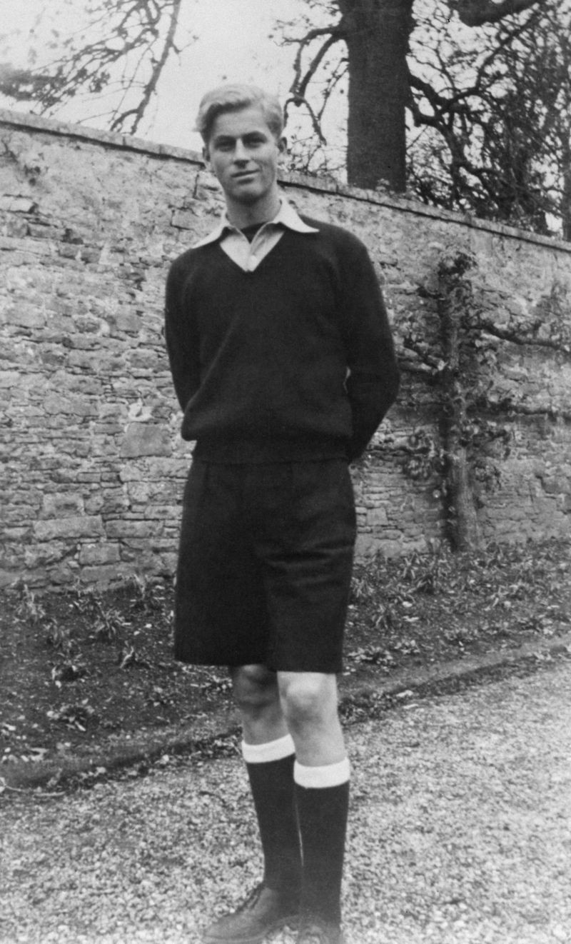 BBC Mais tarde, ele frequentou o internato de Gordonstoun, no norte da Escócia, onde se destacou nos esportes (Foto: PA via BBC)