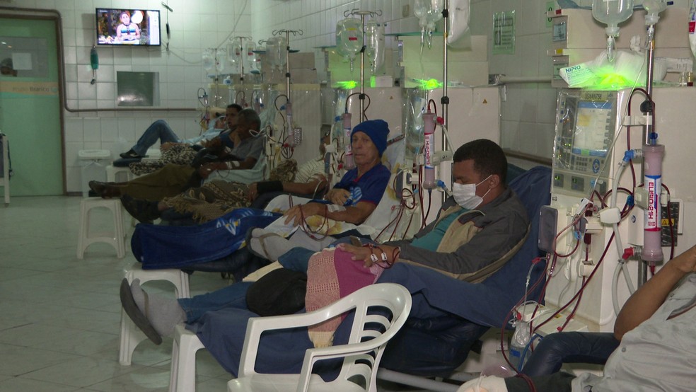 ClÃ­nica no Recife nÃ£o recebe repasses do estado desde agosto de 2017 para atender pacientes do SUS â Foto: ReproduÃ§Ã£o/TV Globo